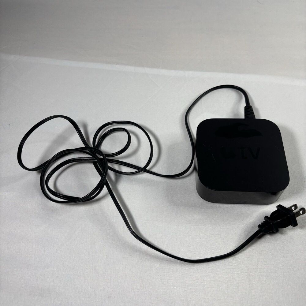 Apple TV 4K 1st Gen A1842 HDR Streaming Media Player w/ Power Cord - No Remote